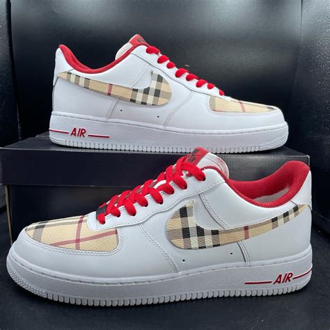 burberry airforces|nike air force one burberry.